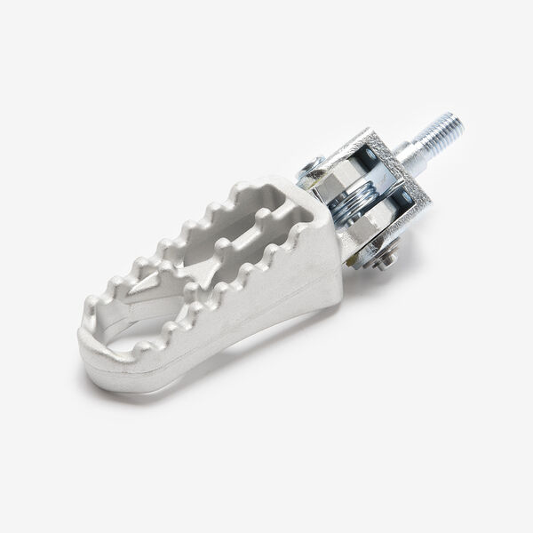 Left Footpeg Riders Silver for TL45, Sting, Sting R, X3 MX